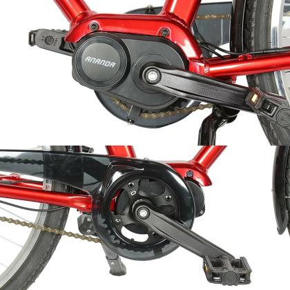 אופניים חשמליים היברידיים 700C עם