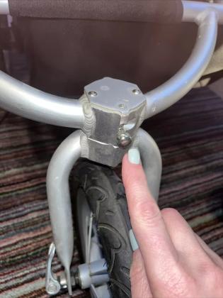 עגלת תאומים Bumblerideהפריט חדש לגמרי,