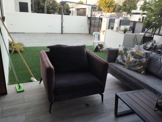 סלון באורך 3 מטר וכורסא