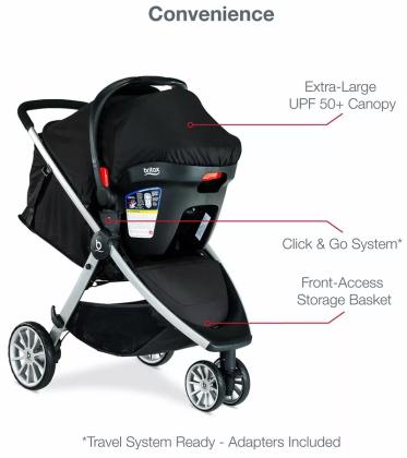 מערכת נסיעות Britax B Lively