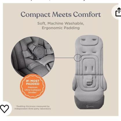 עגלת תינוק קומפקטית Ergobaby Metro+