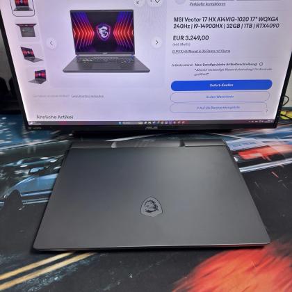 MSI Vector 17 HX Intel