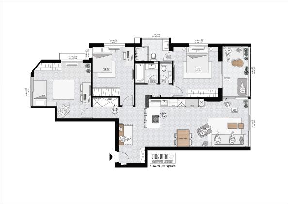 פינסקר 25, לב תל אביב החלק המערבי