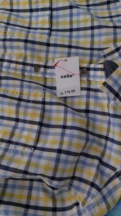 חולצה מכופתרת אלגנטית לגבר, של celio