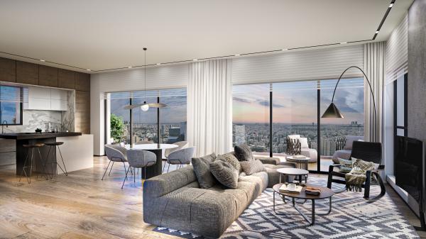 ז'בוטינסקי 89, הצפון החדש סביבת כיכר המדינה