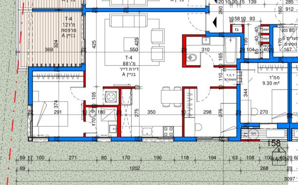 הרב פרידמן 50, הצפון החדש החלק הצפוני