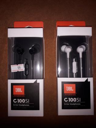 אוזניות JBL חוטיות לייעוד מוזיקה,שיחות,ס...