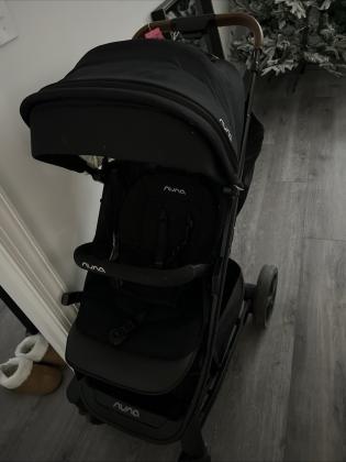 עגלת תינוק נונה מיקס 2 שחורה
