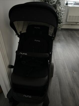 עגלת תינוק נונה מיקס 2 שחורה