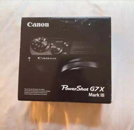 Canon Powershot G7X Mark III