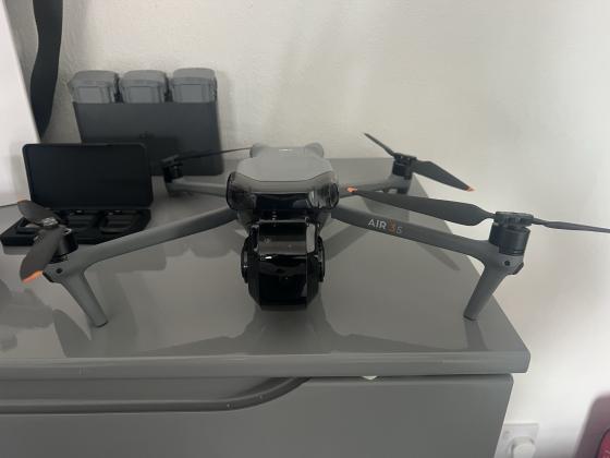 DJI Air 3S Fly More Combo (DJI RC 2), with 1 inch CMOS Wide-Angle & Me