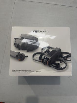 DJI Avata 2 Fly More Combo FPV Drone, 1 1.3-inch Image Sensor, Built-i
