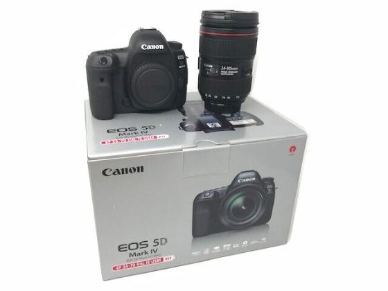 Canon EOS 5D DSLR Camera, Mark IV 24-105mm F 4L IS II USM Lens - 30.4M