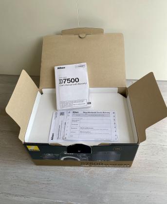 Nikon D7500 DSLR Camera, With 18-140mm VR Lens, Black