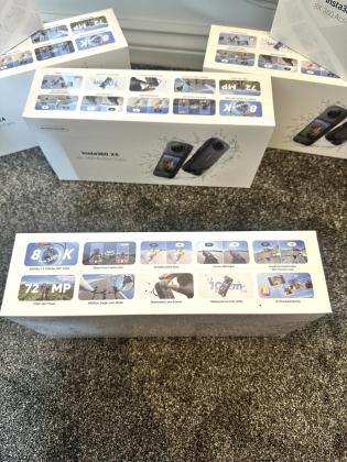 Insta360 X4 8K 360 Action Camera, 8K30fps 5.7K60fps, 4K Wide-Angle Vid