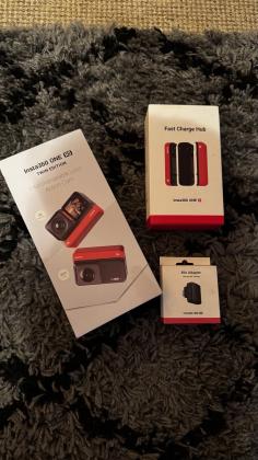 Insta360 ONE RS Twin Edition Camera, 4K 60P Video, 48MP Photos, Modula