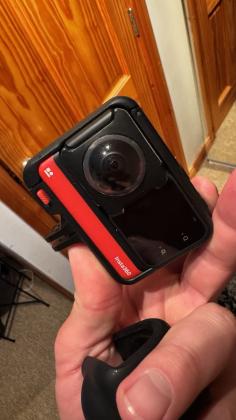 Insta360 ONE RS Twin Edition Camera, 4K 60P Video, 48MP Photos, Modula
