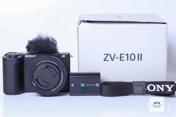 Sony ZV-E10 II Vlog Camera, APS-C Type (23.3 x 15.5 mm), Exmor R CMOS