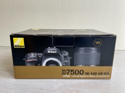 Nikon D7500 DSLR Camera, With 18-140mm VR Lens, Black
