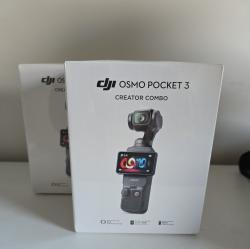 DJI Osmo Pocket 3 Creator Combo, 1 inch CMOS Sensor, 20mm Lens