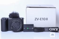 Sony ZV-E10 II Vlog Camera, APS-C Type (23.3 x 15.5 mm), Exmor R CMOS