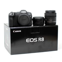 Canon EOS R8+RF 24 50MM F4.5 6.3 IS STM 24.2MP Full Frame Mirrorless C