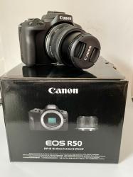 Canon EOS R50 4K Video Mirrorless Camera with RF-S 18-45mm f 4.5-6.3 I