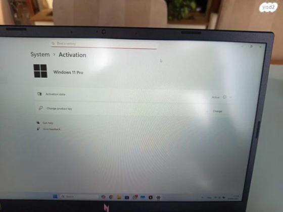 מחשב כמעט חדש לגמרי בשימוש כמה חודשים