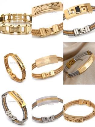 צמידים יוקרתים לגבריםמבחר גדול חדשיםסט...