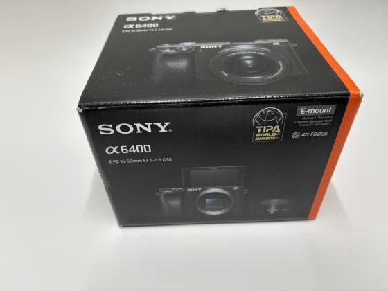 Sony Alpha a6400 Mirrorless Digital Camera with 16-50mm Lens A 6400 L