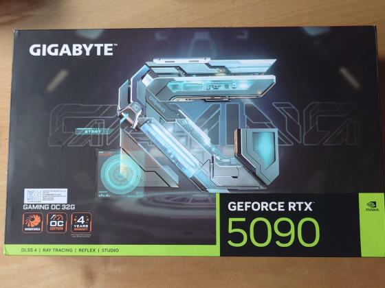 Gigabyte GeForce RTX 5090 GAMING OC Graphics Card, 32GB GDDR7 512-Bit