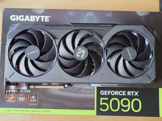 Gigabyte GeForce RTX 5090 GAMING OC Graphics Card, 32GB GDDR7 512-Bit