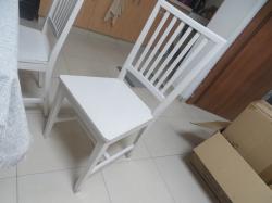 שולחן פלוס 5 כסאות מעץ