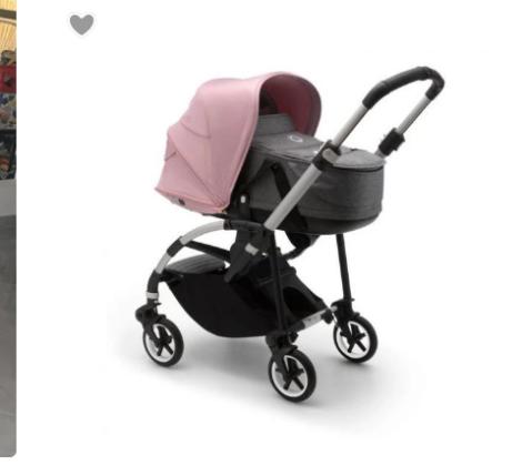 עגלת בוגבו אמבטיה וטיולון במצב