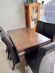 פינת אוכל איכותית מעץ מלא