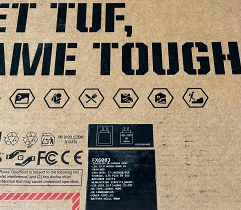 מוכר את ה Asus TUF