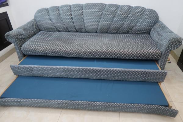 9 כסאות סלון וספה תואמת נפתחת ל3