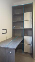 עמדת עבודה פינתית במצב מעולהמידות:שולח...