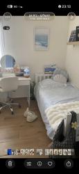 מיטת יחיד במצב חדש +מזרן