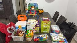 עגלה מתקפלת נפתחת ביד אחתעולה