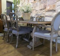 פינת אוכל מרשימה ואיכותית מעץ