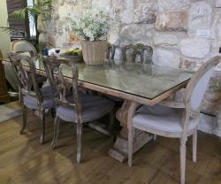 פינת אוכל מרשימה ואיכותית מעץ