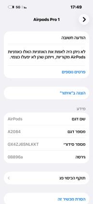 Airpods Pro 1