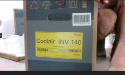 יחידה פנימית (מאייד) חדשה לחלוטין באריזה! Coolair INV 140