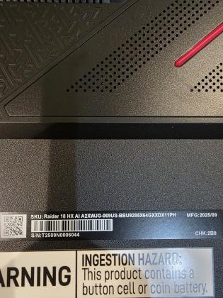 מחשב נייד גיימינג MSI Raider