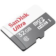כרטיס זיכרון SanDisk Ultra Ultra Micro SDHC 32GB SDSQUNS-032G 32GB Micro SD סנדיסק למכירה 