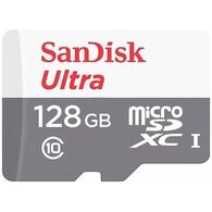 כרטיס זיכרון SanDisk Ultra SDSQUNS-128G 128GB Micro SD סנדיסק למכירה 