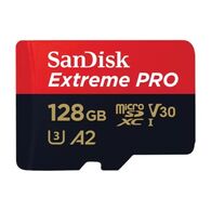 כרטיס זיכרון SanDisk Extreme Pro Extreme Pro SDSQXCD-128G-GN6MA 128GB Micro SD סנדיסק למכירה 