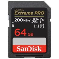 כרטיס זיכרון SanDisk Extreme Pro Extreme PRO 64GB SDHC SDSDXXU-064G-GN4IN 64GB SD UHS-I סנדיסק למכירה 