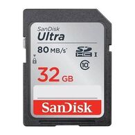 כרטיס זיכרון SanDisk Ultra SDSDUNR-032G 32GB SD סנדיסק למכירה 